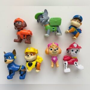 Paw Patrol-Inspired Kids Toy Figure Set - Multicolor